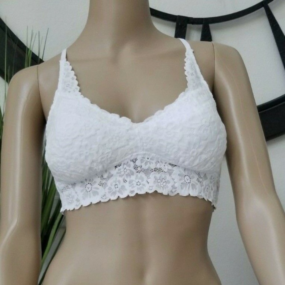 American Eagle aerie Women's White Regular Bra